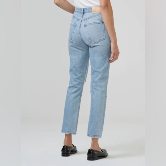 Citizens of Humanity Jolene Cropped Straight Leg Jeans Blue Jay Denim Women’s 29 - Picture 13 of 13
